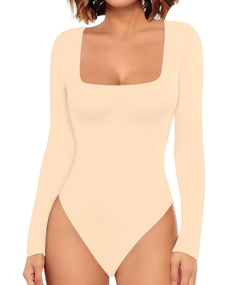 Womens Bodysuit Tops Long...