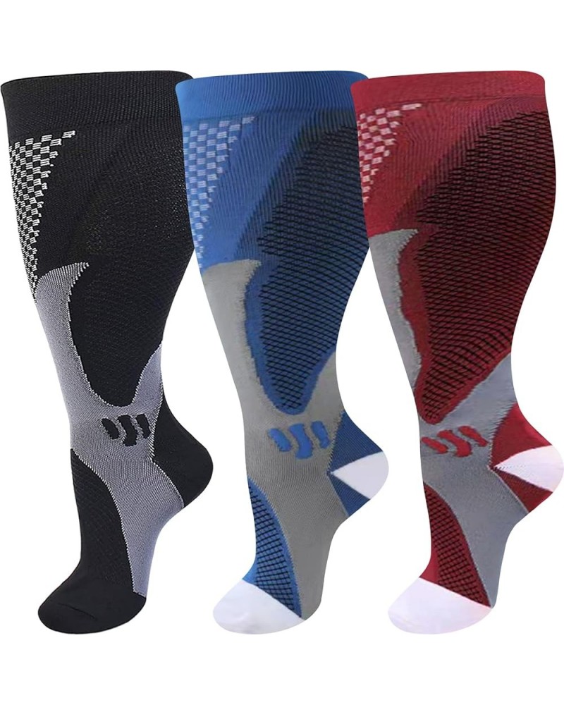 Wide Calf Compression Socks...