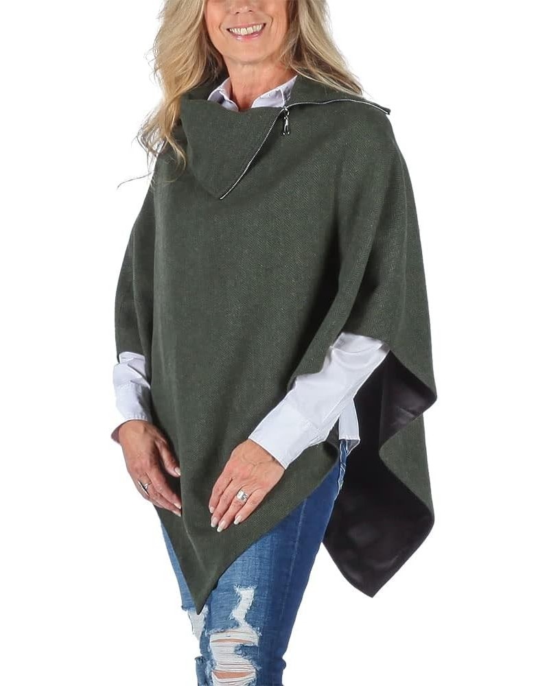 Poncho forrado para mujer...