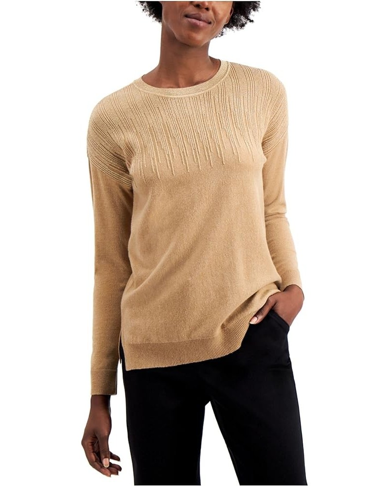 Womens Vented Hem Pullover...