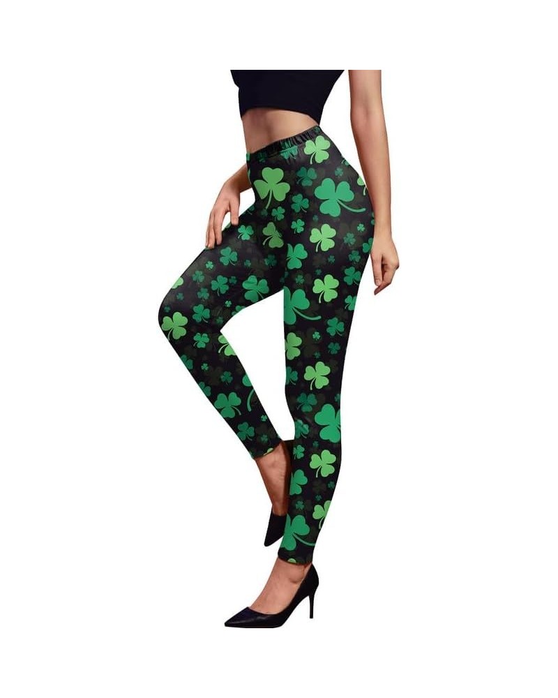 Leggings de trébol verde...