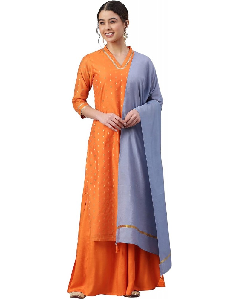 Indian Chanderi - Kurta...