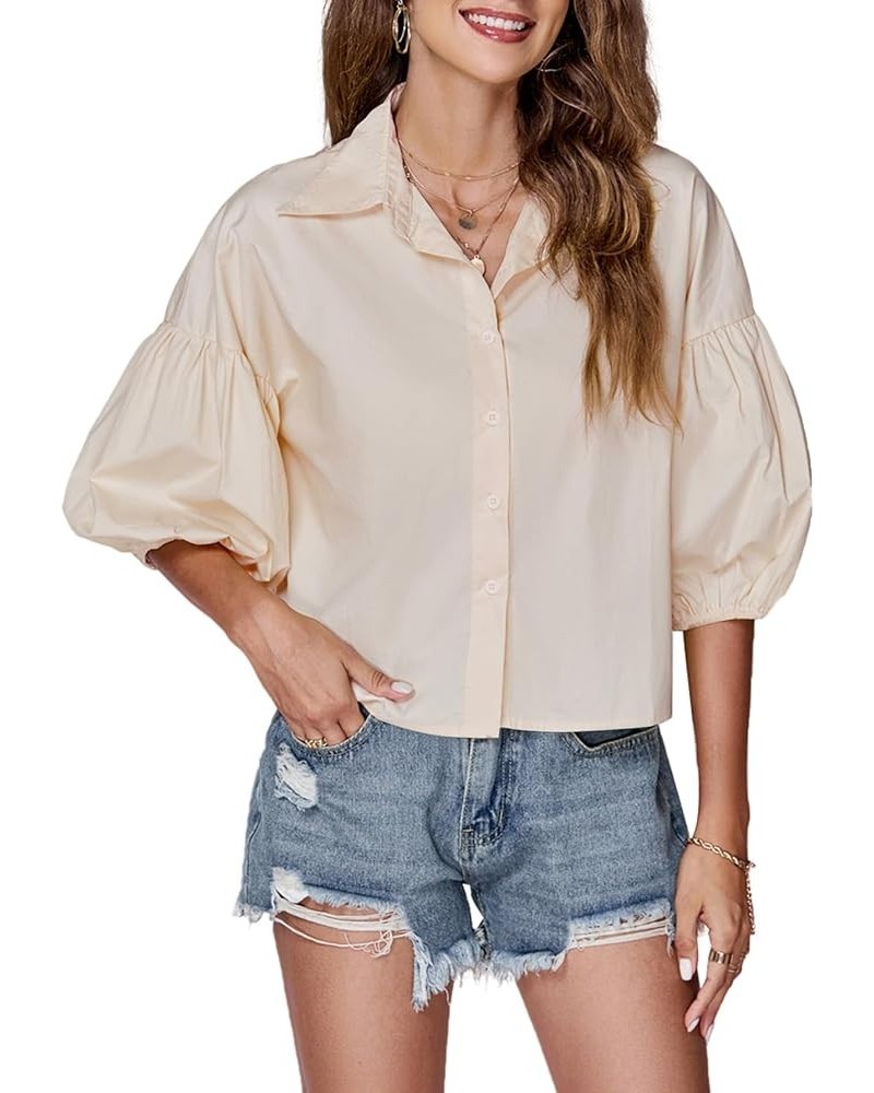 Blusa de manga corta con...